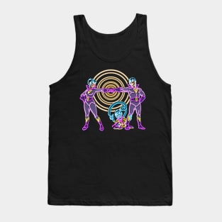 Wonder twins neon color Tank Top